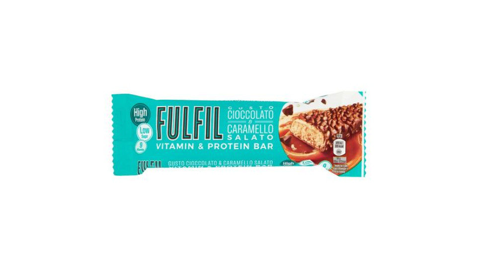 Fulfil Vitamin & Protein Bar Gusto Cioccolato & Caramello Salato 55 g