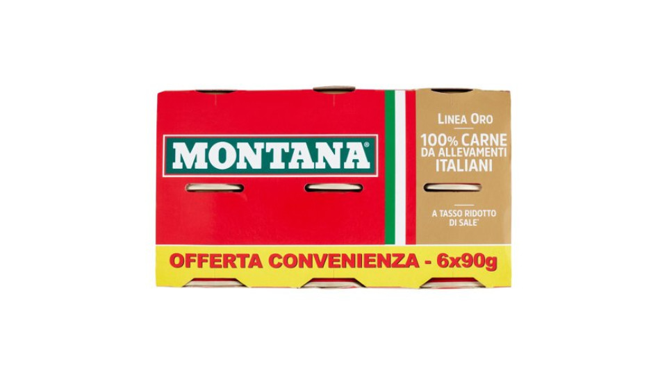 Montana Linea Oro 6 x 90 g