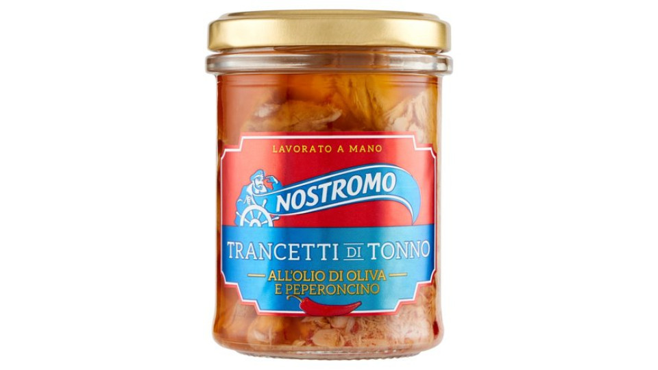 Nostromo Trancetti di Tonno all'Olio di Oliva e Peperoncino 180 g