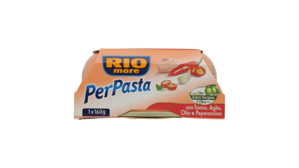 Rio Mare Per Pasta Condimento Tonno Aglio E Peperoncino In Scatola Gr 160