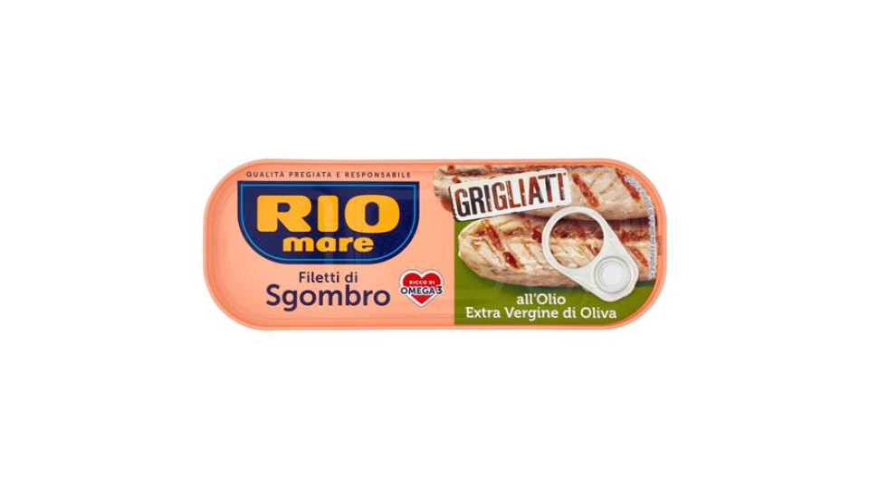 Rio mare Filetti di Sgombro all'Olio Extra Vergine di Oliva Grigliati* 120 g
