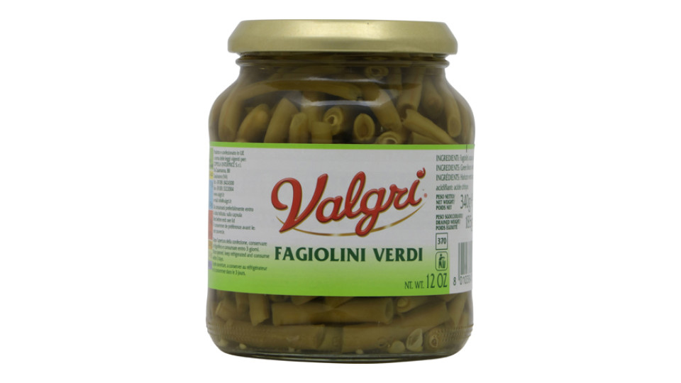 Valgri Fagiolini Verdi Gr.340