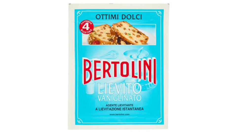 Bertolini Lievito Vaniglinato 4 x 16 g