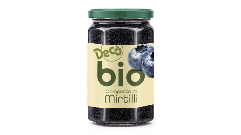 Bio Decò composta di mirtillo bio 330g
