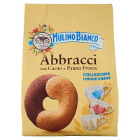 Biscotti frollini con cacao e panna fresca