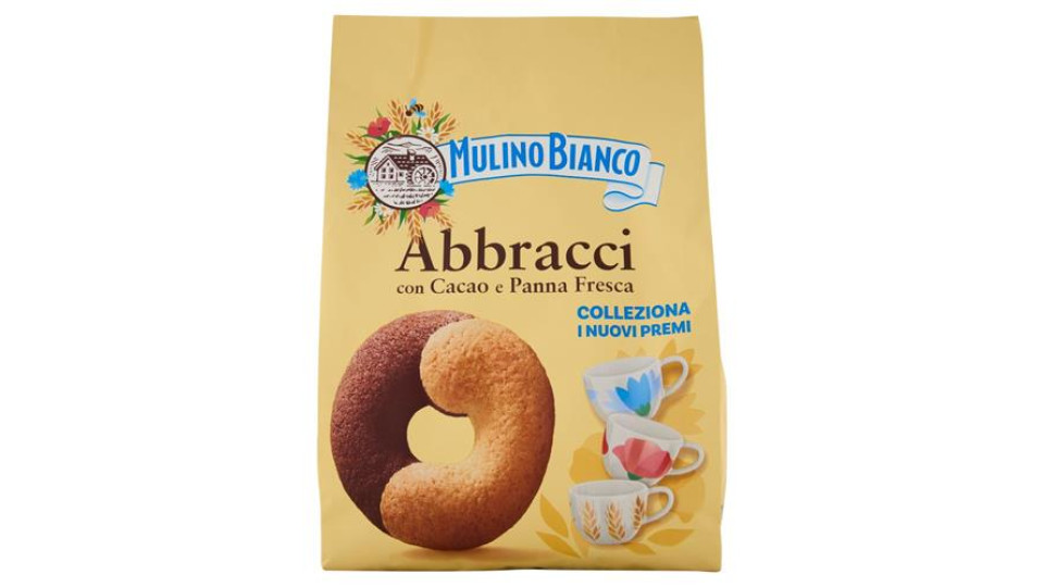 Biscotti frollini con cacao e panna fresca