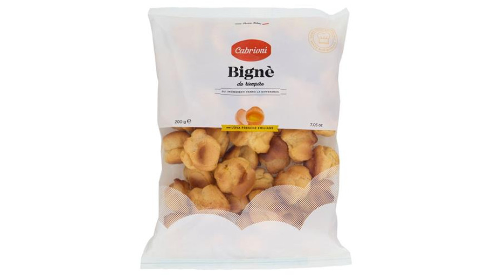 Cabrioni Bignè da riempire 200 g