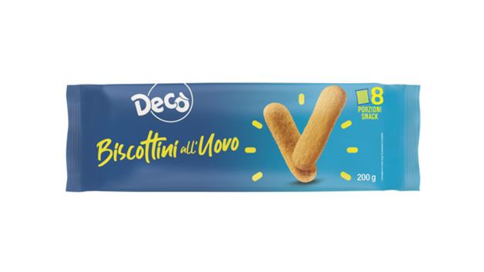 DECO BISCOTTINI ALL UOVO 200GR