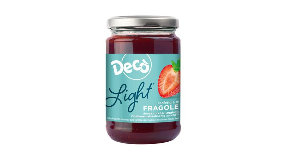 DECO CONFETTURA LIGHT 270GR FRAGOLA