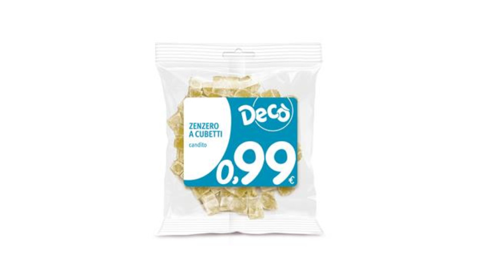 DECO ZENZERO CUBETTI CAND.70GR