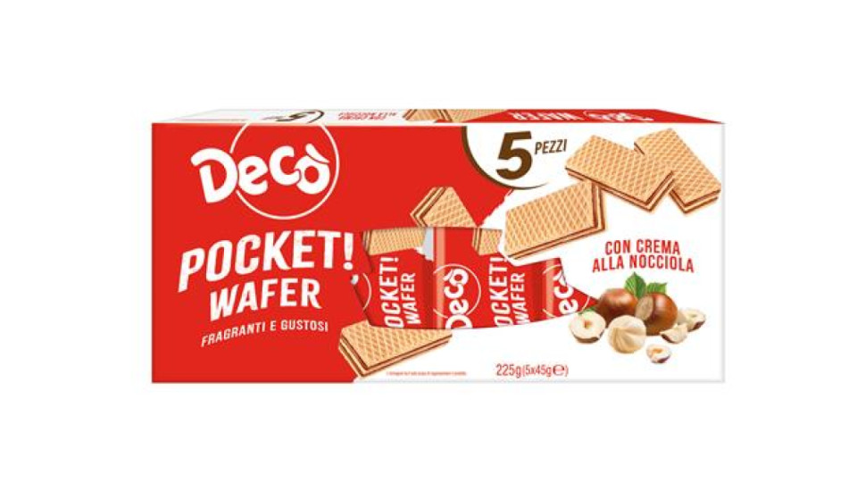 DECO' WAFER NOCCIOLA
