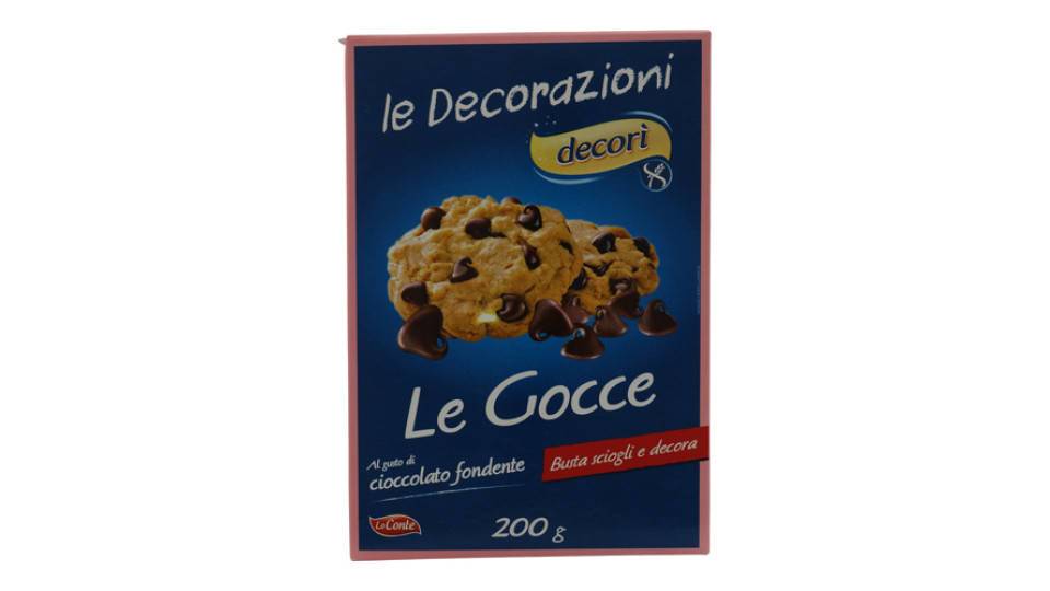DECORÌ GOCCE CIOCC.FOND.BS 40G