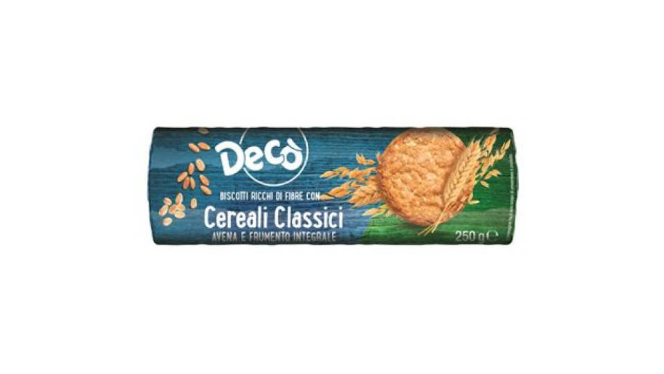 Decò biscotti ai cereali