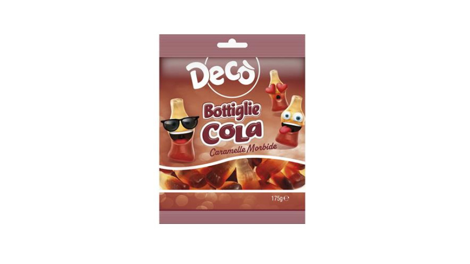 Decò bottiglie gommose cola