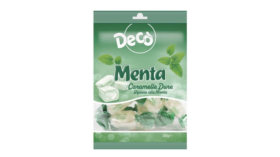 Decò caramelle menta ripiene alla menta