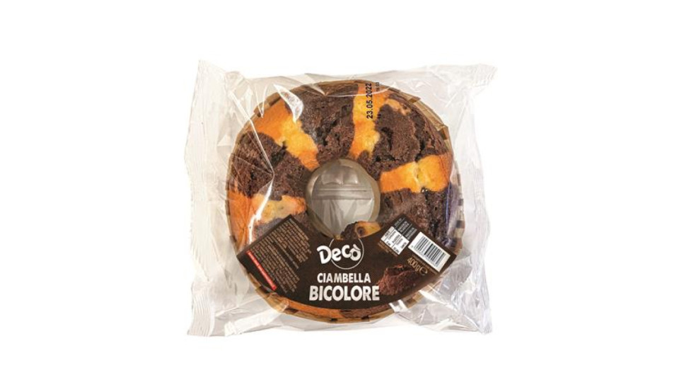 Decò ciambella bicolore