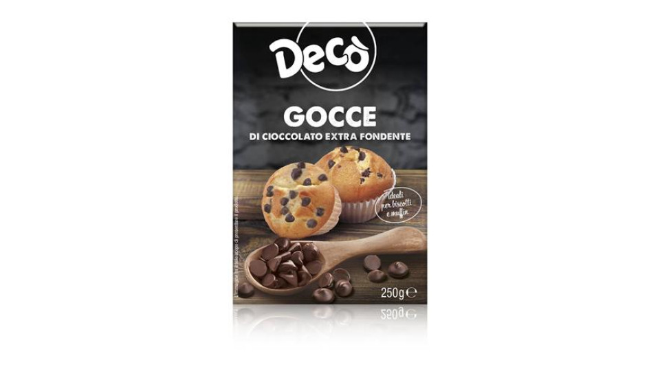 Decò gocce di cioccolato extra fondente