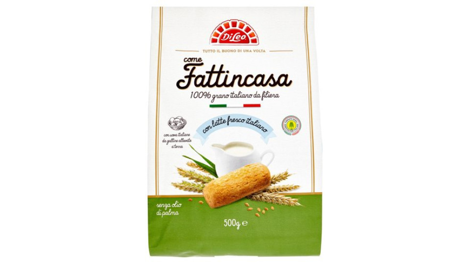 Di Leo come Fattincasa con latte fresco italiano 500 g