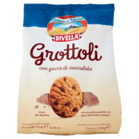 Divella Fantasie del Mattino Grottoli con gocce di cioccolato 700 g