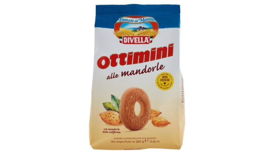 Divella Fantasie del Mattino Ottimini alle mandorle 350 g