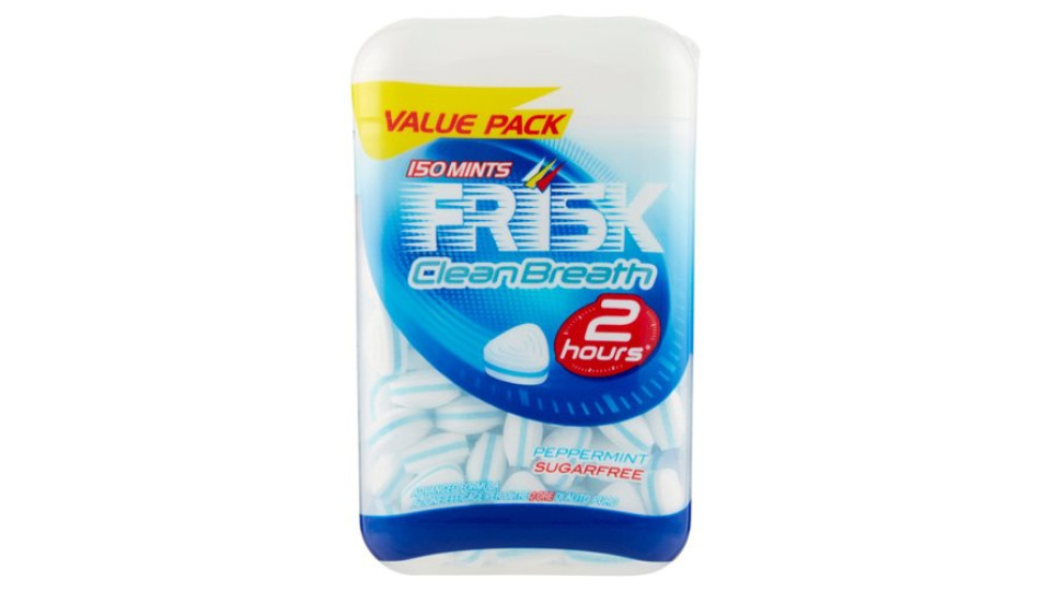 Frisk Clean Breath Peppermint 150 Mints 105 g
