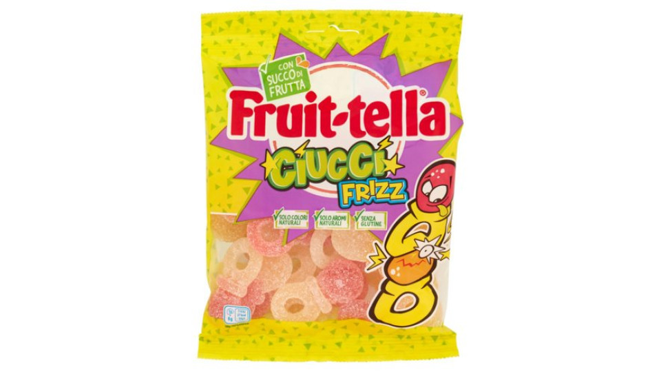 Fruit-tella Extra Frizz Ciucci 165 g