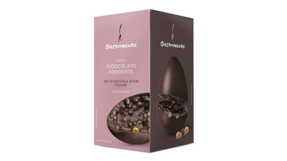 GASTRONAUTA UOVO CIOCCOLATO FONDENTE NOCCIOLATO 350g