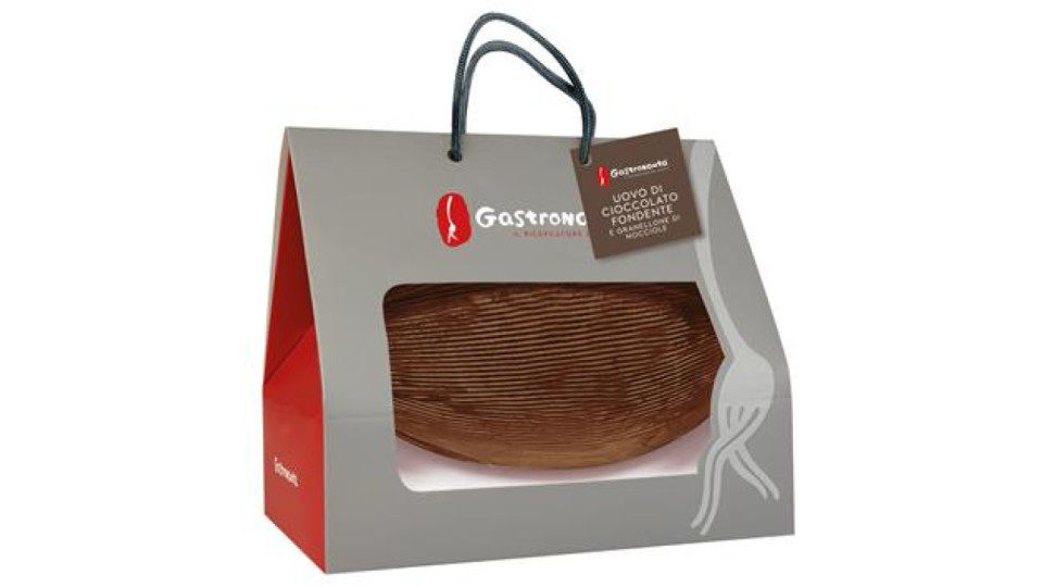 Gastronauta UOVO DI CIOCCOLATO FONDENTE E GRANELLONE DI NOCCIOLE