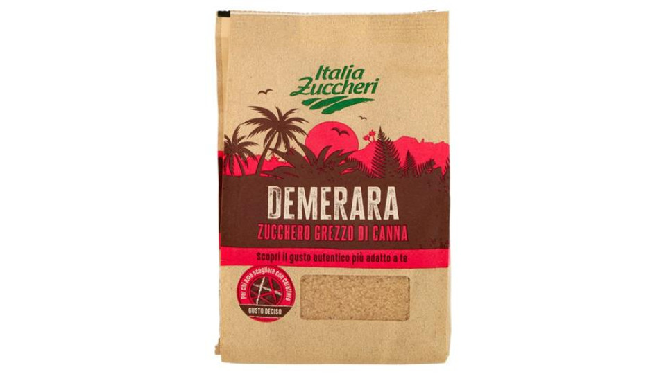 Italia Zuccheri Demerara Zucchero Grezzo di Canna 500 g