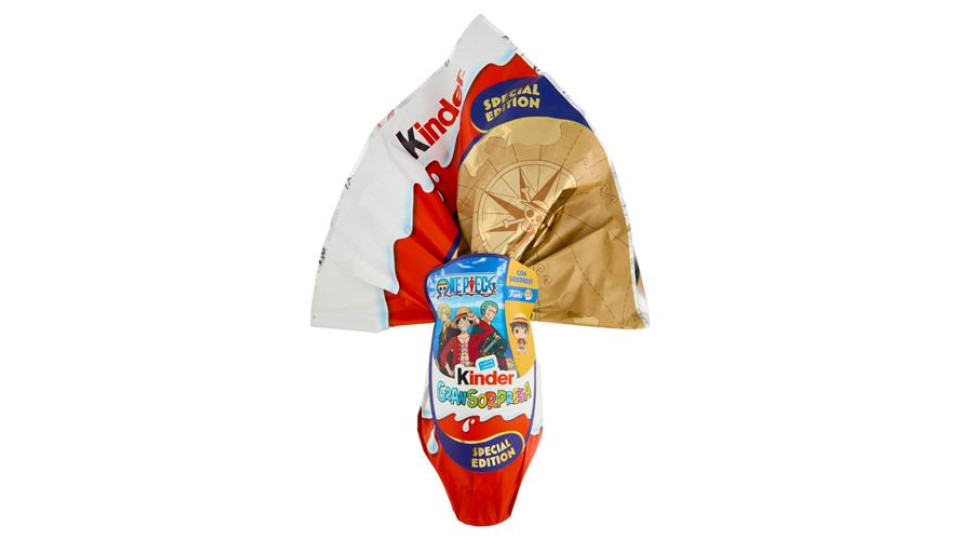 KINDER GRANSORPRESA ONE PIECE 220GR