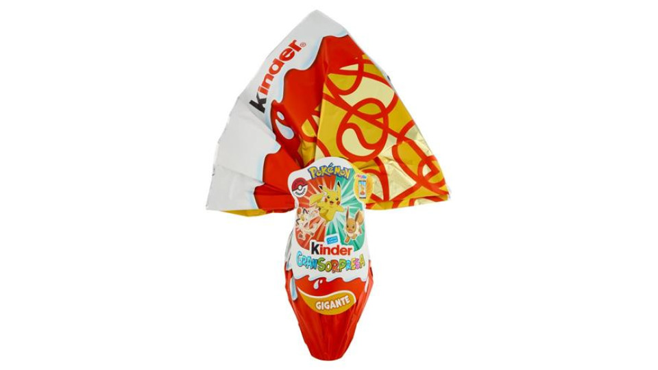 KINDER GRANSORPRESA POKEMON 320GR
