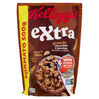 Kellogg's extra granola cioccolato e nocciole 375 g