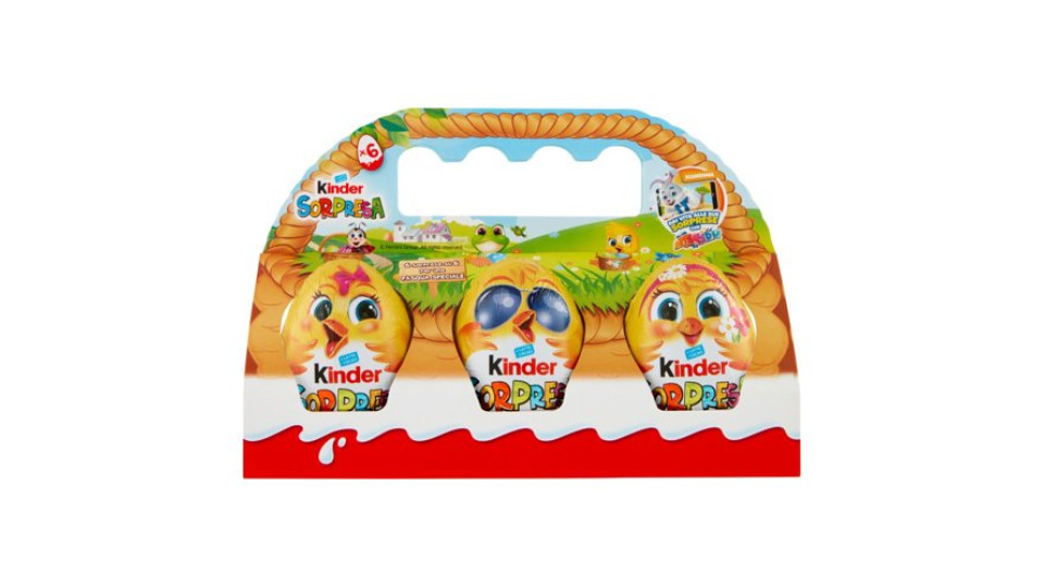 Kinder Sorpresa 6 x 20 g