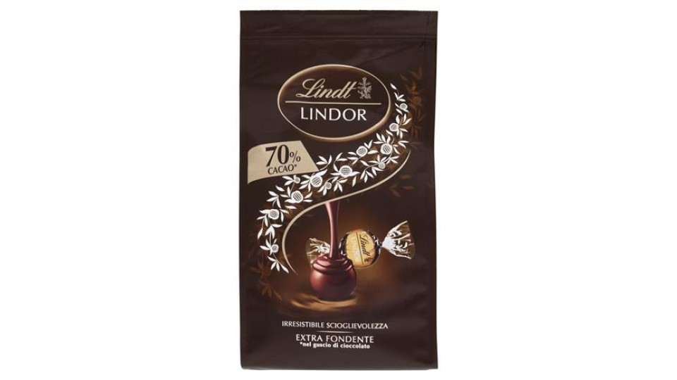 LINDT LINDOR BAG FONDENTE 112G