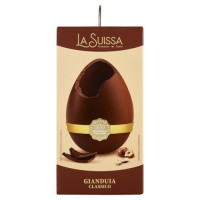 La Suissa Gianduia Uovo di Cioccolato Gianduia della Tradizione Piemontese 350 g