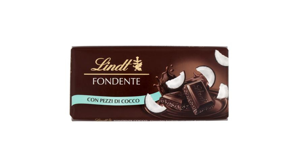 Lindt Gamme Bleue Tavoletta Cioccolato Fondente Cocco 100 g