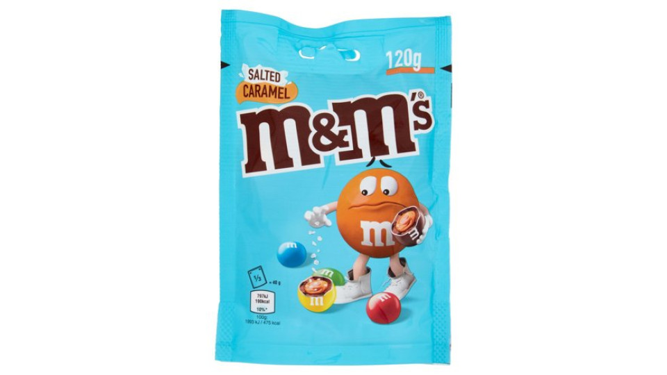 M&M's Confetti al Cioccolato con Caramello Salato 120 g