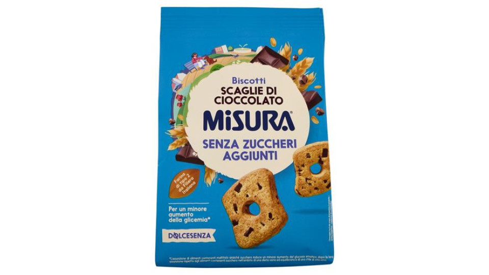 Misura Dolcesenza Scaglie di Cioccolato 290 g