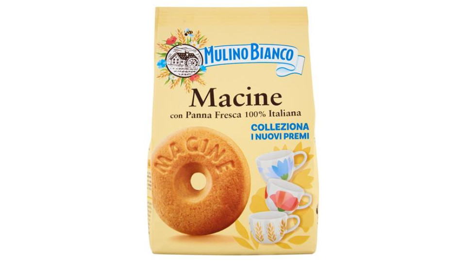 Mulino Bianco Macine con Panna Fresca 100% Italiana 350g