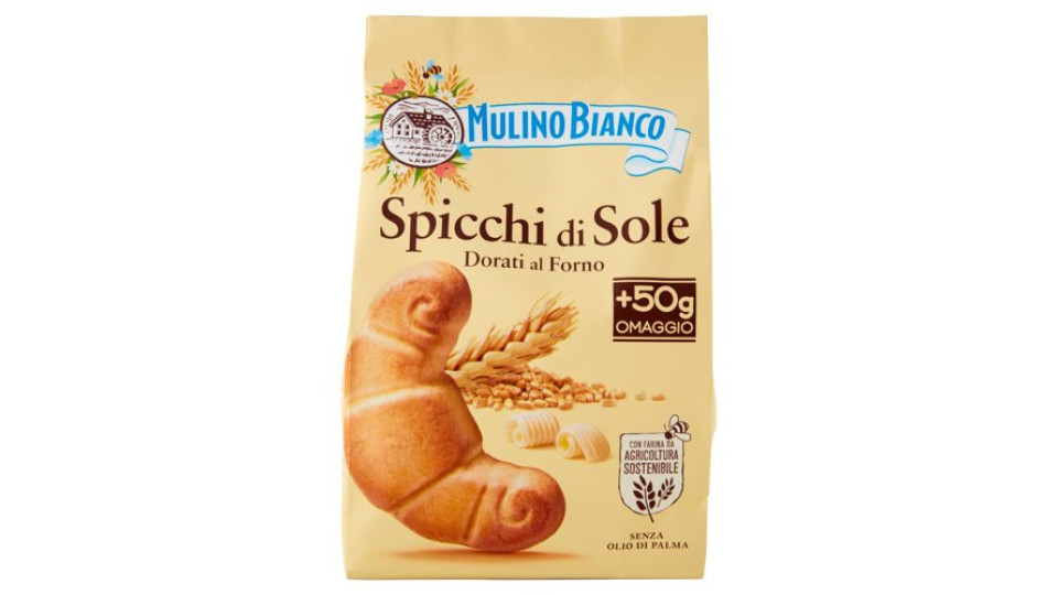 Mulino Bianco Spicchi di Sole Biscotti Dorati al Forno 400g