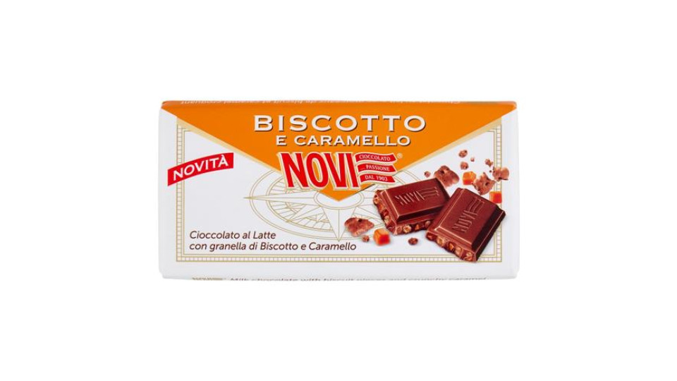 Novi Biscotto e Caramello 100 g