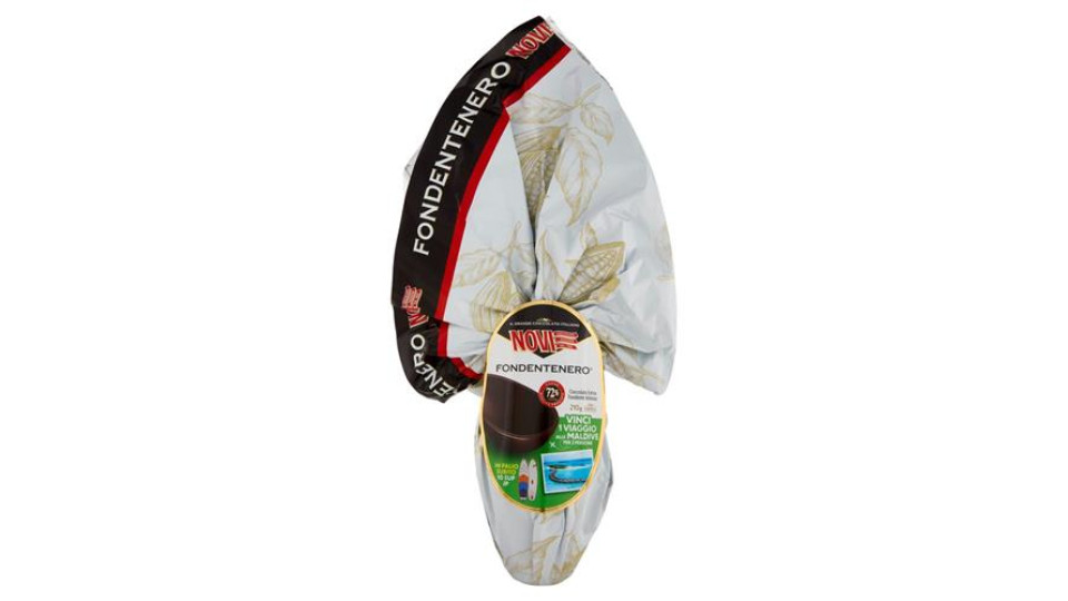 Novi Uovo Fondentenero Cioccolato Extra Fondente Intenso 210 g