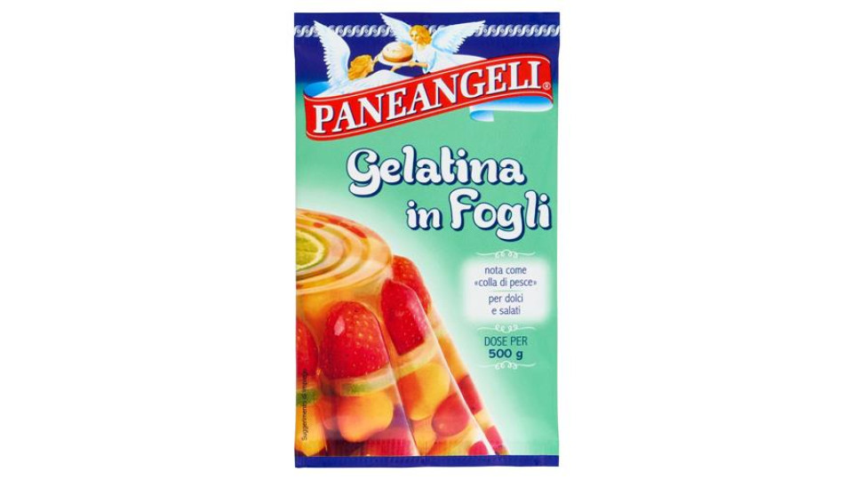 PANEANGELI Gelatina in Fogli 12 g