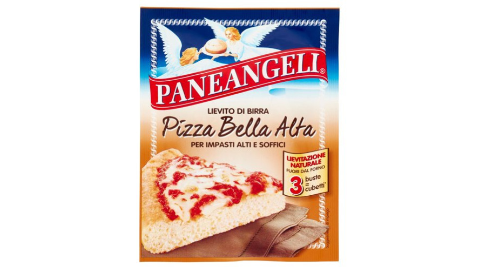 PANEANGELI Lievito di Birra Pizza Bella Alta 3 x 9 g