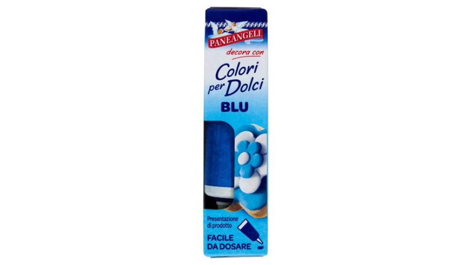 PANEANGELI decora con Colori per Dolci Blu 10 g