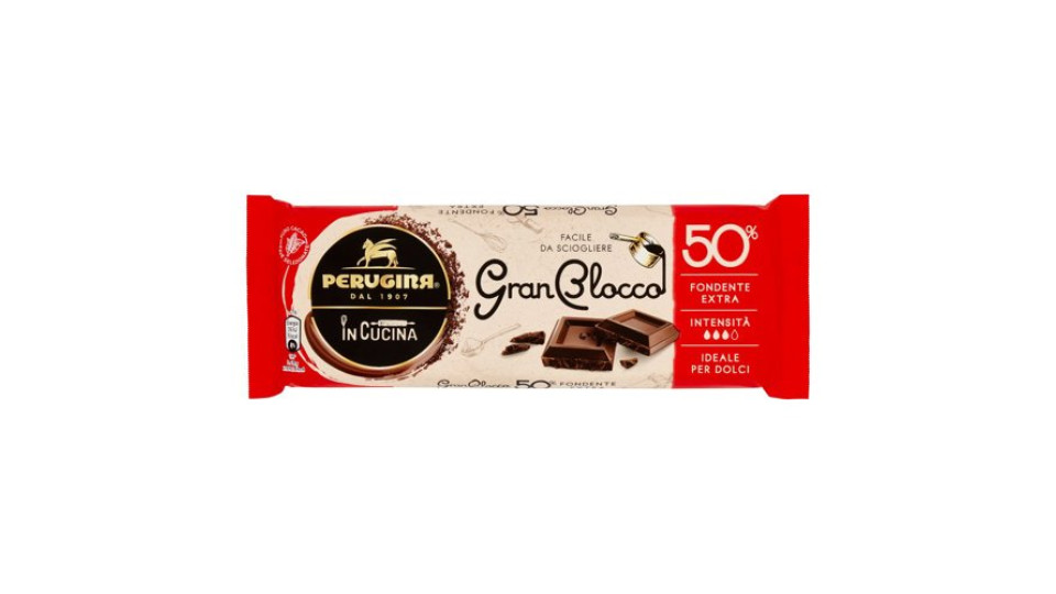 PERUGINA GranBlocco 70% Tavoletta Cioccolato Fondente Extra 150g