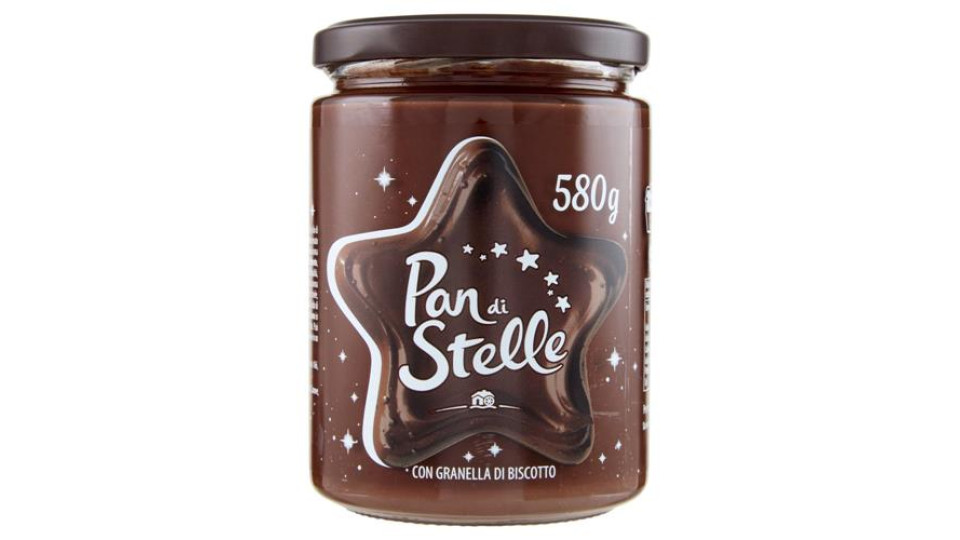 Pan di Stelle Crema al Cacao Nocciole e Granella di Biscotto 580g