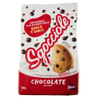 Pavesi Gocciole Chocolate Biscotti con Gocce di Cioccolato 500g