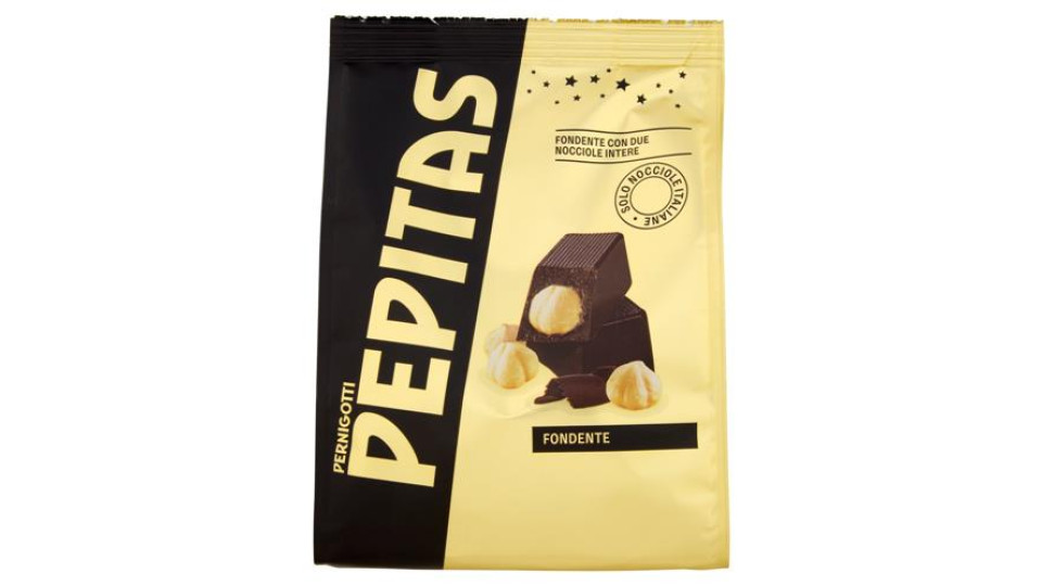 Pernigotti Pepitas Fondente con Due Nocciole Intere 117 g
