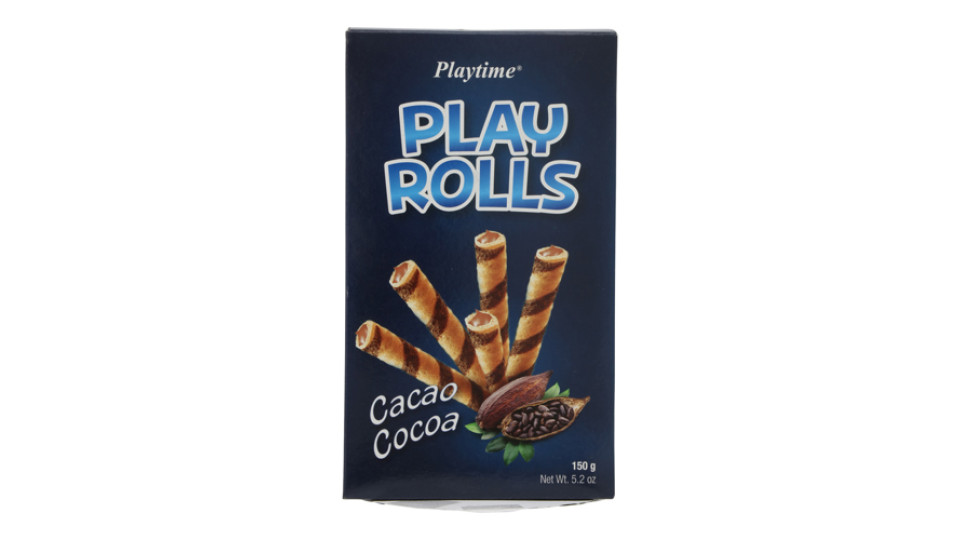 Playtime Rolls Cacao 150 Gr